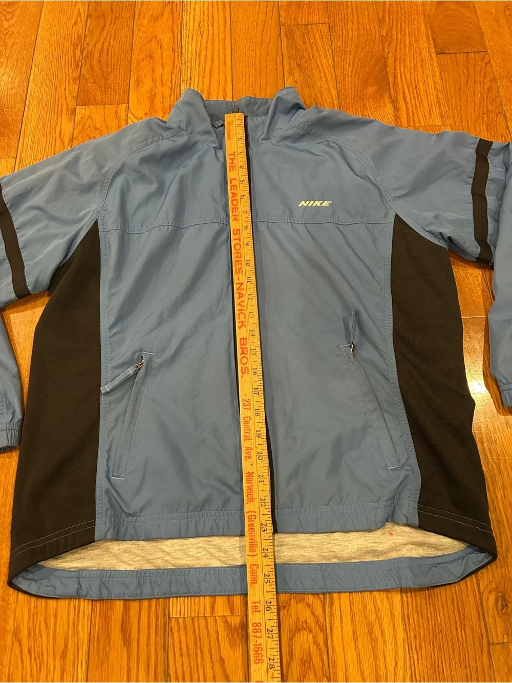 Vintage Nike Windbreaker Jacket Colorblock Silver Tag Lined Large Women